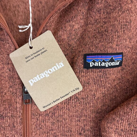 Patagonia Better Sweater Womens 1/4 Zip Fleece Pullover Medium NEW NWT - Picture 5 of 9